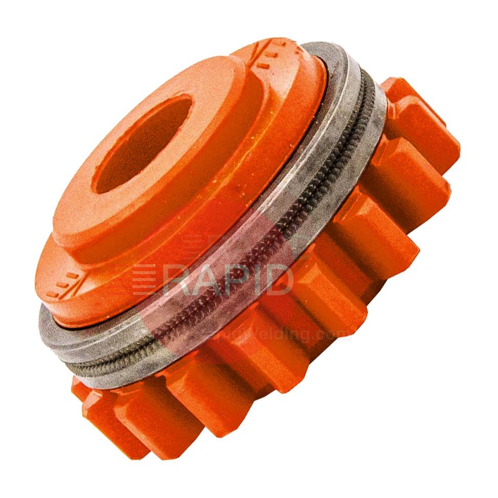 W001059  Kemppi Drive Roll. 1.2mm Knurled Orange