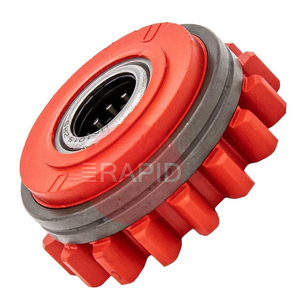 W001068  Kemppi Red Upper Feed Roll. 1.0mm  U Groove For Aluminium