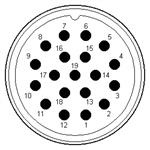 19 Pin Remote Plugs & Sockets