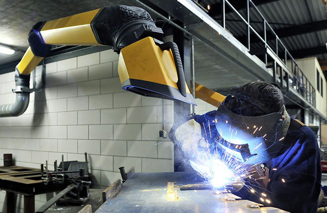 Plymovent extraction arm