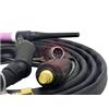 W000278919  Lincoln WTT2 17 EB Air-Cooled TIG Torch with 5 Pin Plug, 8m
